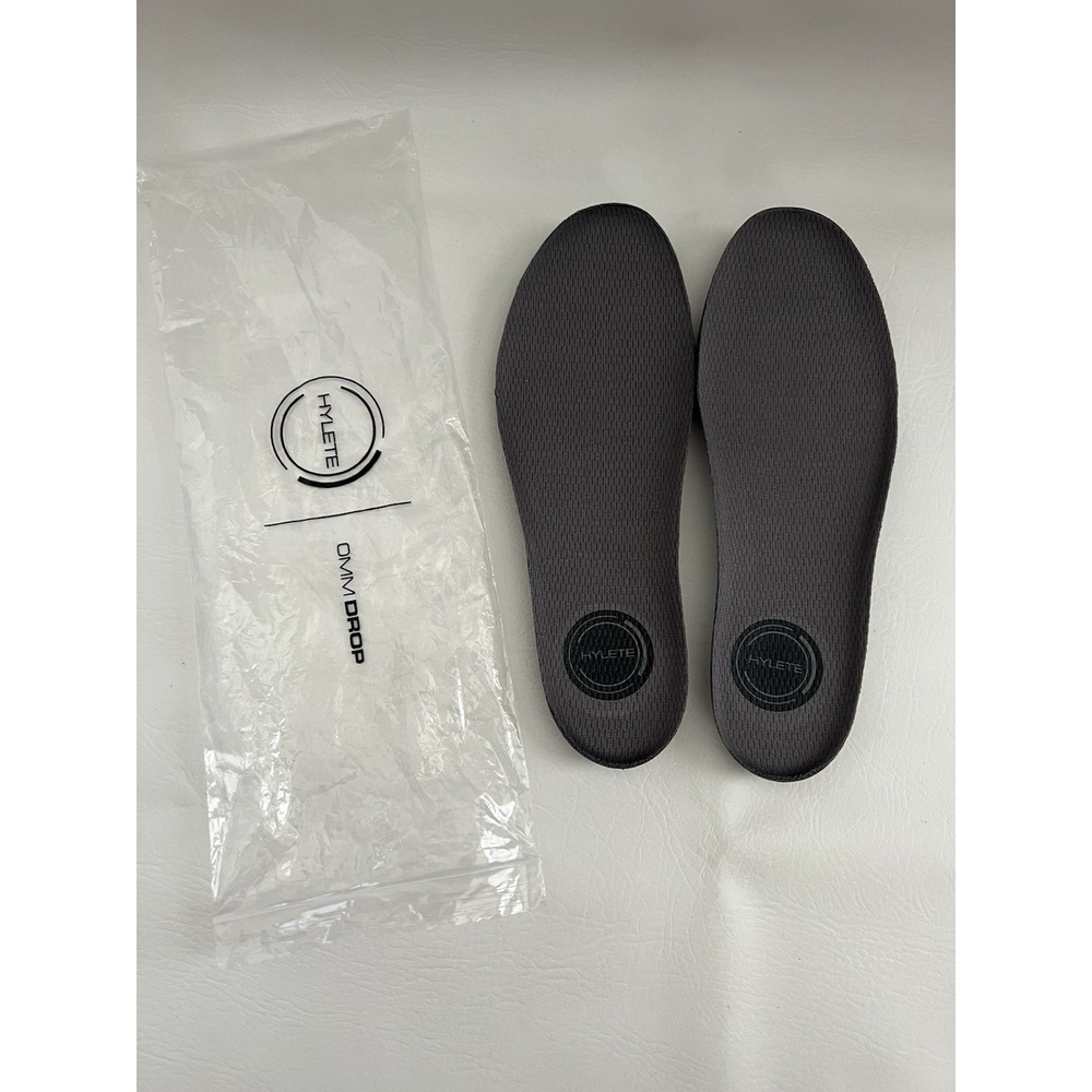 HYLETE Insoles G-490-10  0MM Drop Gray Men's Size 10 Comfort